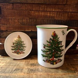 🎄Spode Mug & Coaster Set🎄